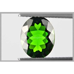 batu permata sparkling chrome diopsite ( bpr 010)