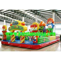 istana balon 11x7 crazy penguin