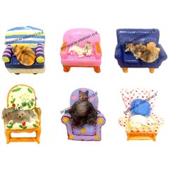 pajangan kulkas sofa animal