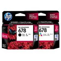 tinta hp678 black/color