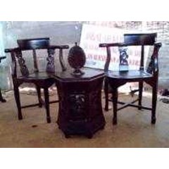 set kursi teras anggur antiq