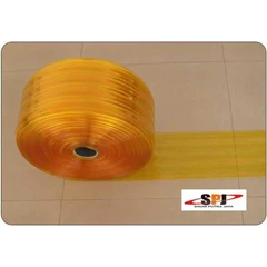 pvc strip yellow ribbed