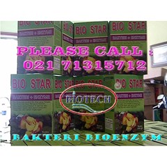 bubuk bakteri pengurai tinja / bio enzymes, bio antik, merk bio star, bio green, biotech