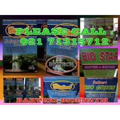 bubuk bakteri pengurai tinja / bio enzymes, bio antik, merk bio star, bio green, biotech