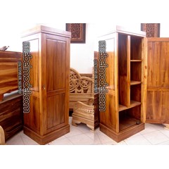 lemari pakaian minimalis pintu 1 hemat ruangan