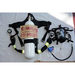 scba - self containt breathing apparatus jiangbo ( huayan composite, polos steel cylinder) harga murah
