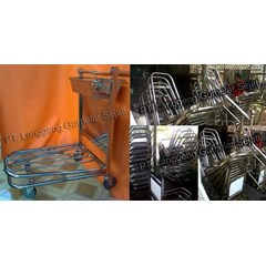 trolley bandara | trolley barang | trolley stainless | trolley makanan