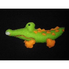 boneka flanel buaya