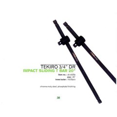 kunci impact sliding t bar 20” ¾ ” dr tekiro
