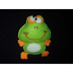 boneka flanel kodok