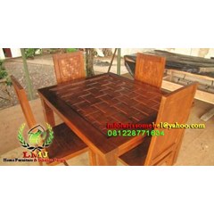 kursi tamu minimalis kepang