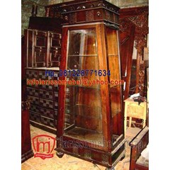 pyramid display cabinet