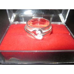 cincin perak pasangan ( l-01)