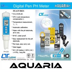 lutron digital pen ph meter ph-222