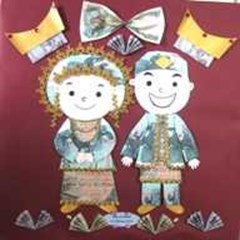 mahar hias pengantin padang