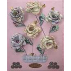 mahar hias uang bunga rose