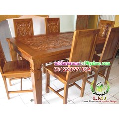 ukir blok makan minimalis
