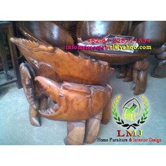 crab guest chair set