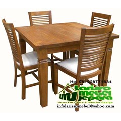 ruji-ruji curve minimalist dining table