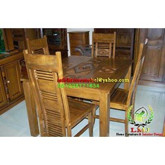 diamond minimalist dining table set