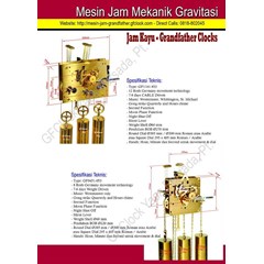 mesin jam grandfather clocks