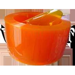 pvc strip curtain yellow