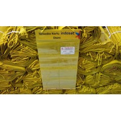hanger plastik mika/ kantong plastik voucher