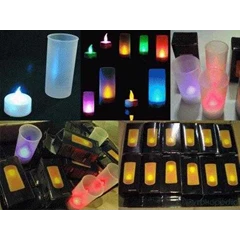 lilin elektrik 7 warna