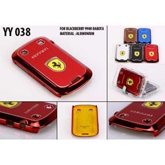 back case alumunium blackberry dakota 9900 tipe ferrari, tipe lv gucci burberry yy038