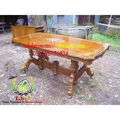 lavia block top dining table