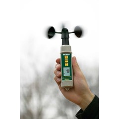 extech an400 pocket size air velocity meter and thermometer