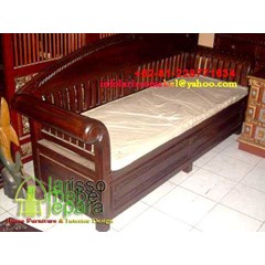 slat bench style