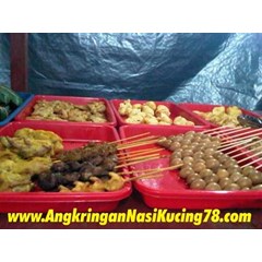 usaha bisnis angkringan nasi kucing - sego kucing - hik