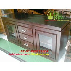 minimalist tv cabinet glass door
