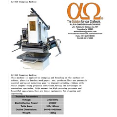 lz358 - mesin embos / lz-358 stamping machine