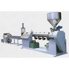 mesin pelet plastik , caysen , pelettizing, extruder single screw - double screw