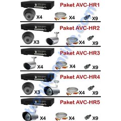 paket rekam ccd avc-hr cctv camera