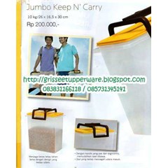 tupperware jumbo keep n carry