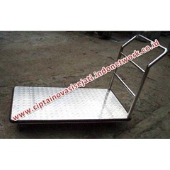 trolley stainless trolley barang 