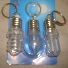 gantungan kunci philip, osram, balm, ganci nyala 7 warna