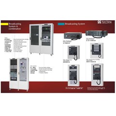 broadcasting system and combination