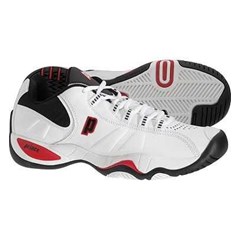 sepatu tenis prince t7 red