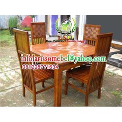 block balero dining table