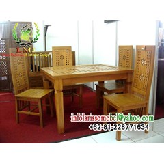 minimalist dining table set