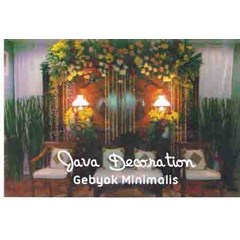 pelaminan gebyok minimalis
