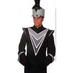 seragam dan bendera drumband