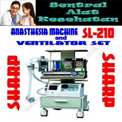 [ sharp shinei ] anesthesia machine soft lander sl-210 & ventilator set ss-1200