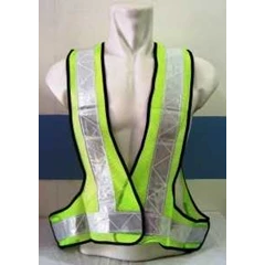safety vest model rompi warna hijau apel