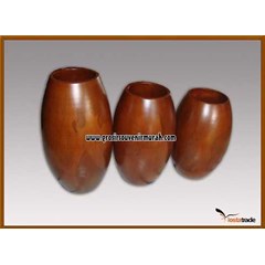 vas bunga lonjong satu set