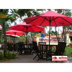 payung taman kayu / payung kolam renang murah di malang